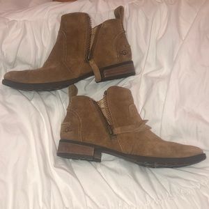Ugg Mocasin-style Ankle Boots